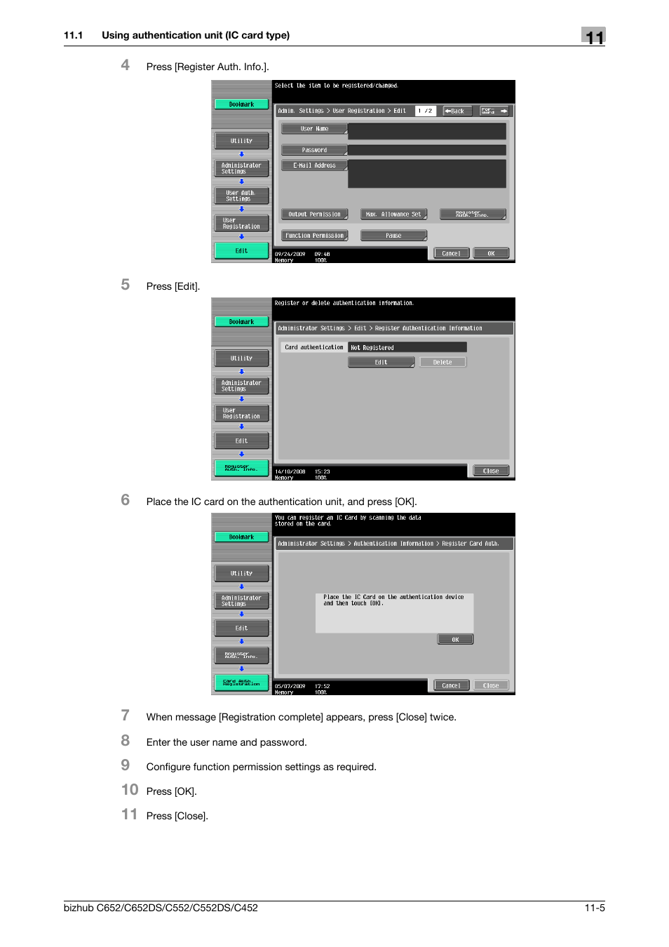 Konica Minolta BIZHUB C652DS User Manual | Page 258 / 307