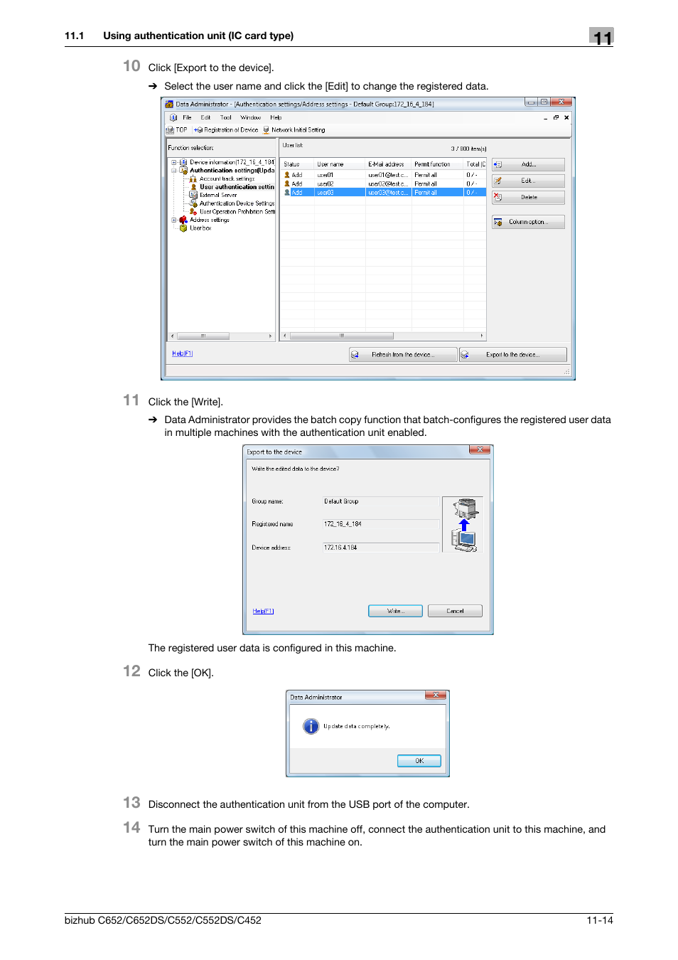 Konica Minolta BIZHUB C652DS User Manual | Page 267 / 307
