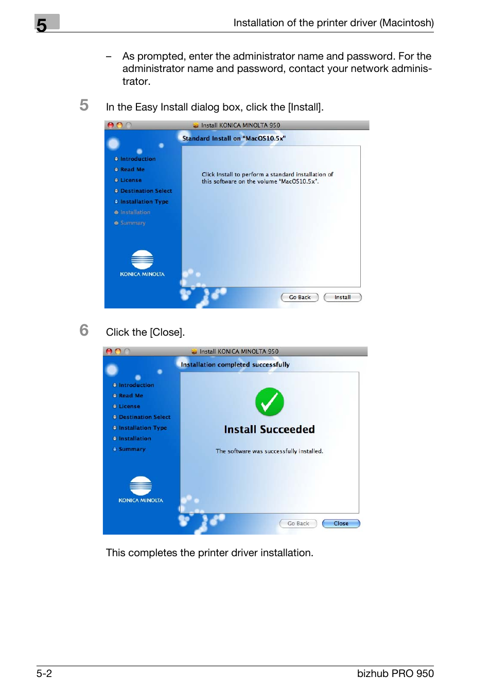 Konica Minolta bizhub PRO 950 User Manual | Page 65 / 122