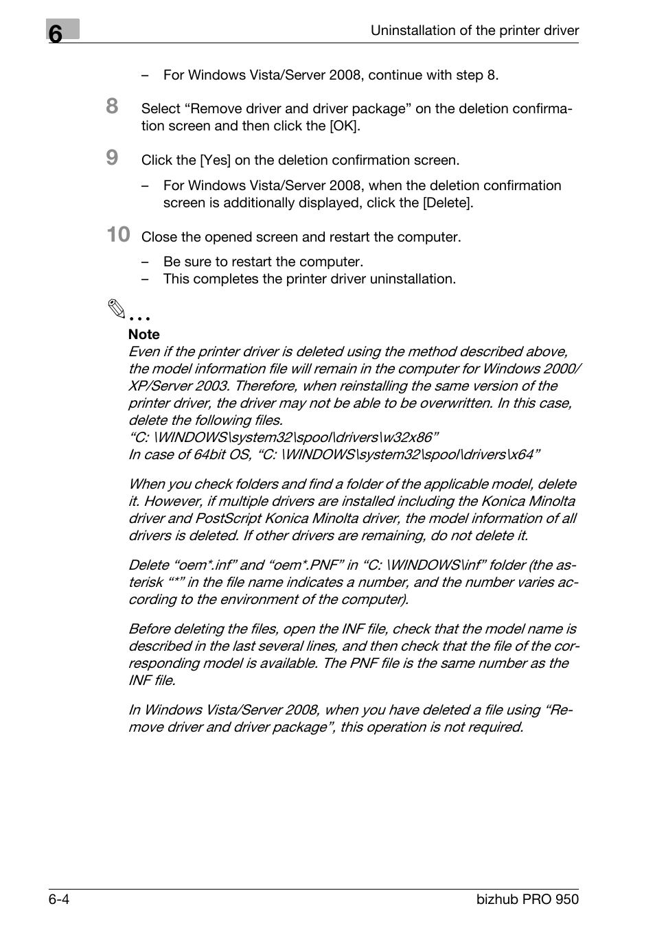 Konica Minolta bizhub PRO 950 User Manual | Page 83 / 122