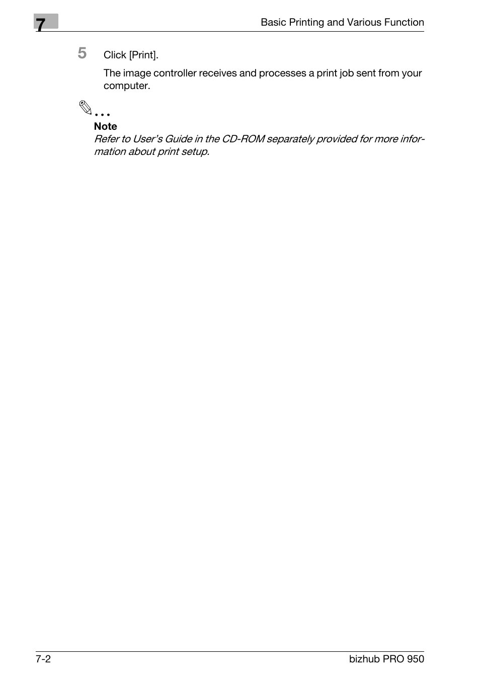 Konica Minolta bizhub PRO 950 User Manual | Page 87 / 122