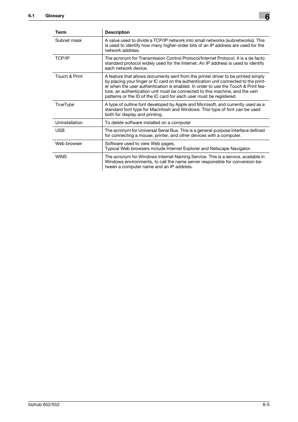 Konica Minolta bizhub 652 User Manual | Page 68 / 73