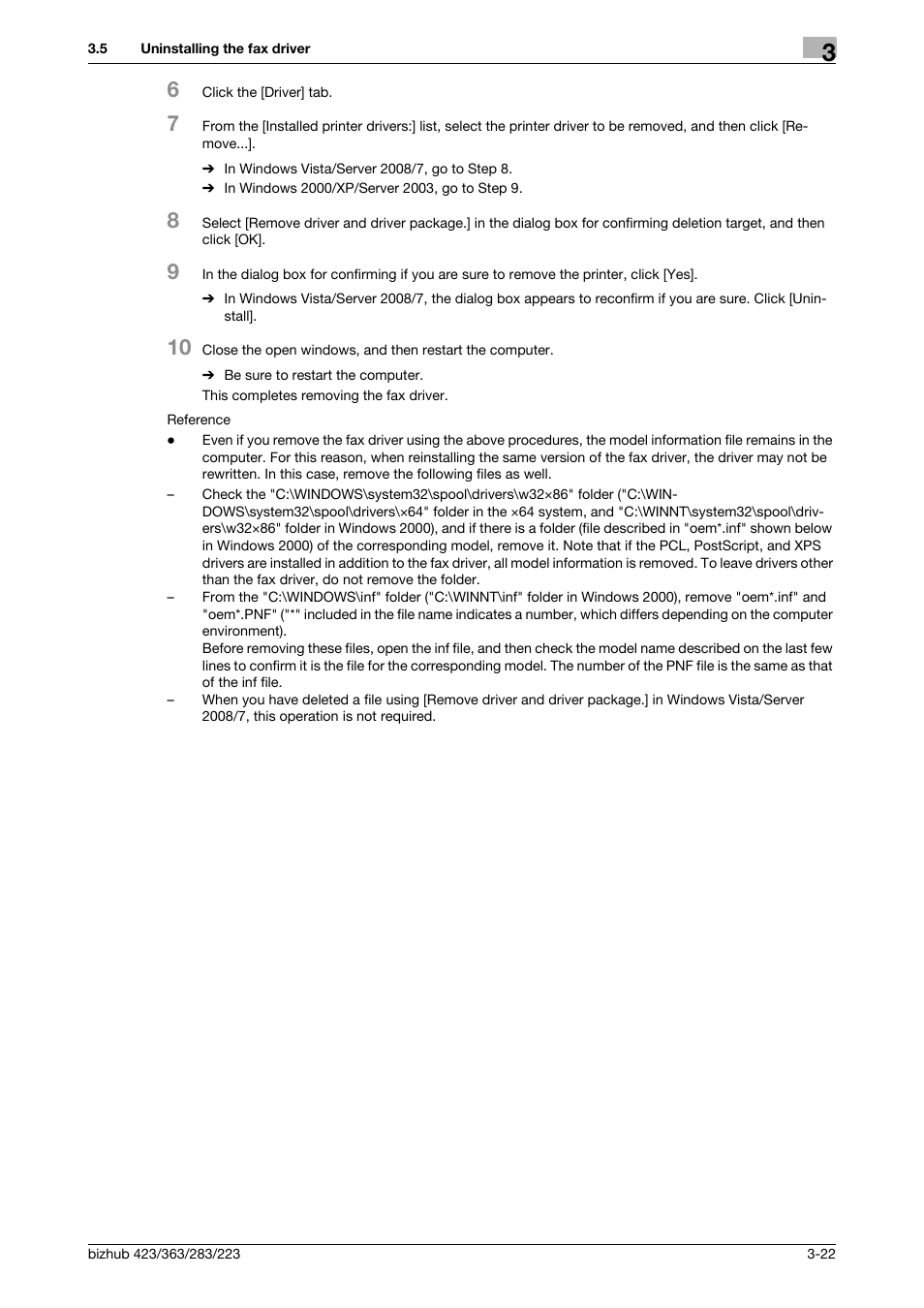 Konica Minolta BIZHUB 223 User Manual | Page 33 / 76