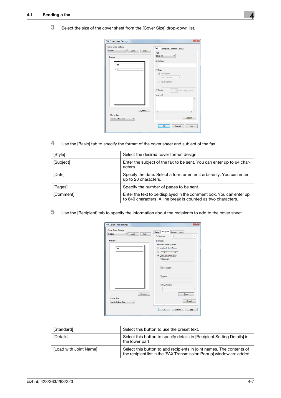 Konica Minolta BIZHUB 223 User Manual | Page 40 / 76