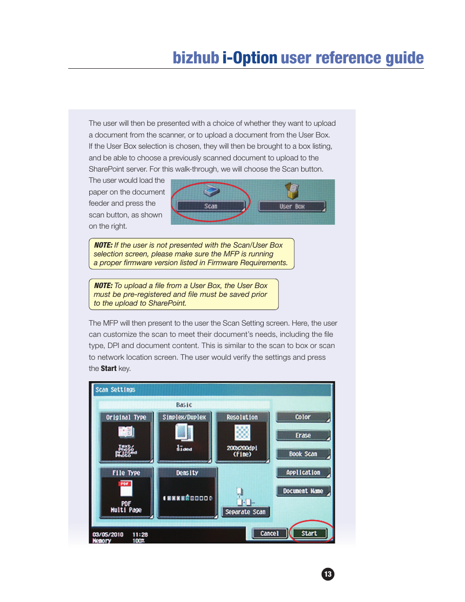 Bizhub i-option user reference guide | Konica Minolta bizhub 601 User Manual | Page 15 / 20