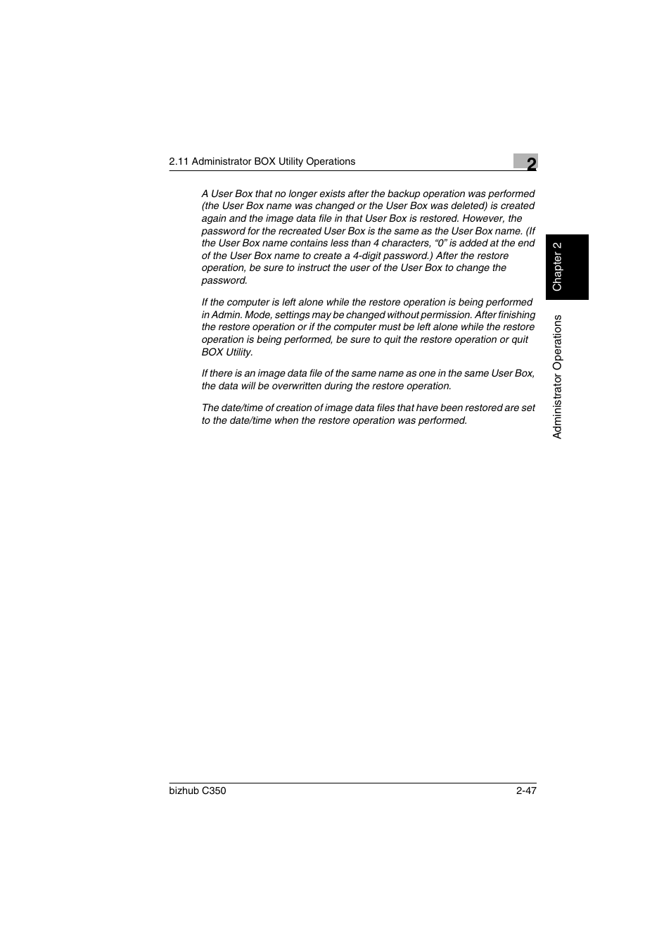 Konica Minolta bizhub C350 User Manual | Page 57 / 87