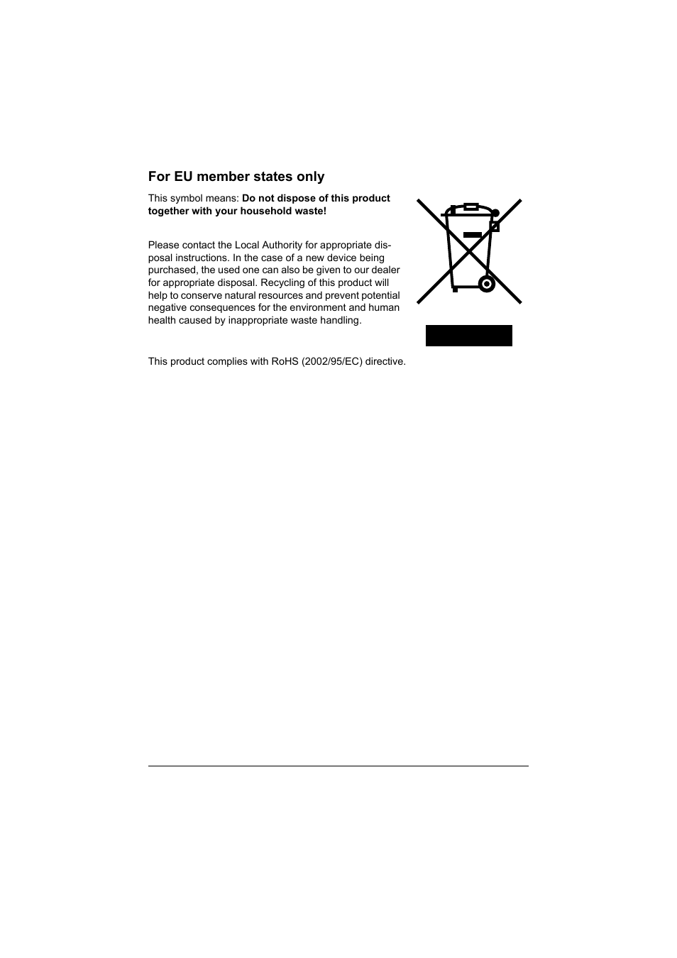 For eu member states only | Konica Minolta bizhub C20X User Manual | Page 6 / 346