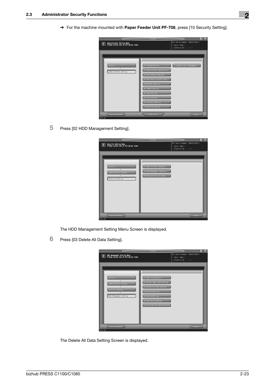 Konica Minolta bizhub PRESS C1100 User Manual | Page 33 / 72