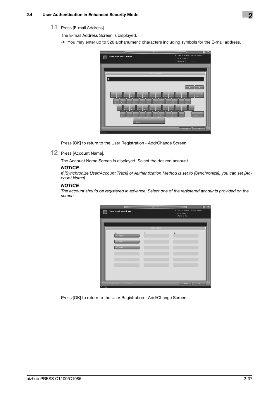 Konica Minolta bizhub PRESS C1100 User Manual | Page 47 / 72