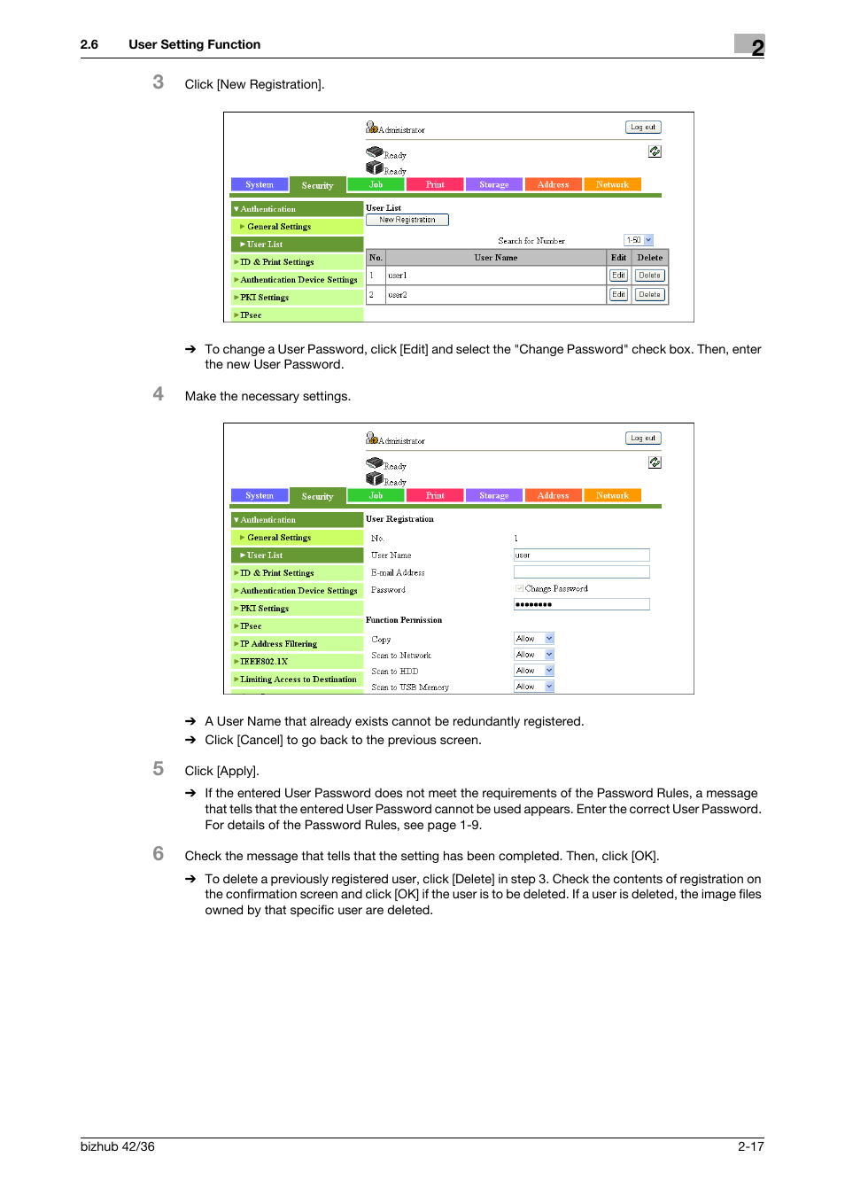 Konica Minolta bizhub 42 User Manual | Page 32 / 94