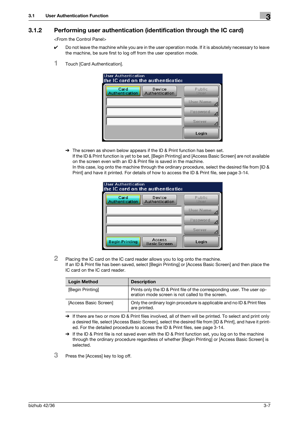Konica Minolta bizhub 42 User Manual | Page 61 / 94