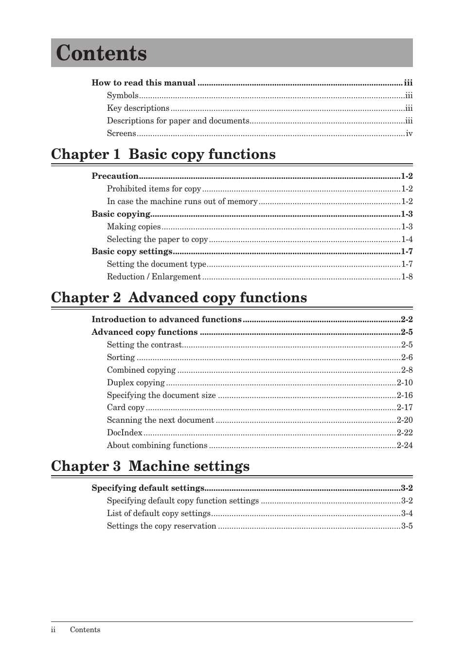 Konica Minolta bizhub 25e User Manual | Page 3 / 46