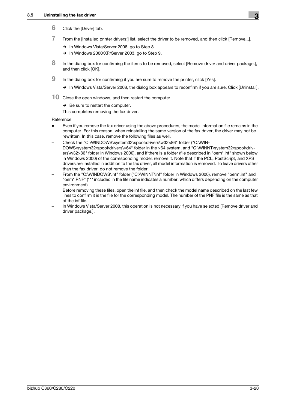 Konica Minolta BIZHUB C360 User Manual | Page 31 / 72