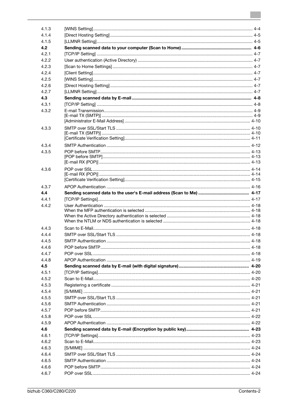 Konica Minolta BIZHUB C360 User Manual | Page 3 / 366