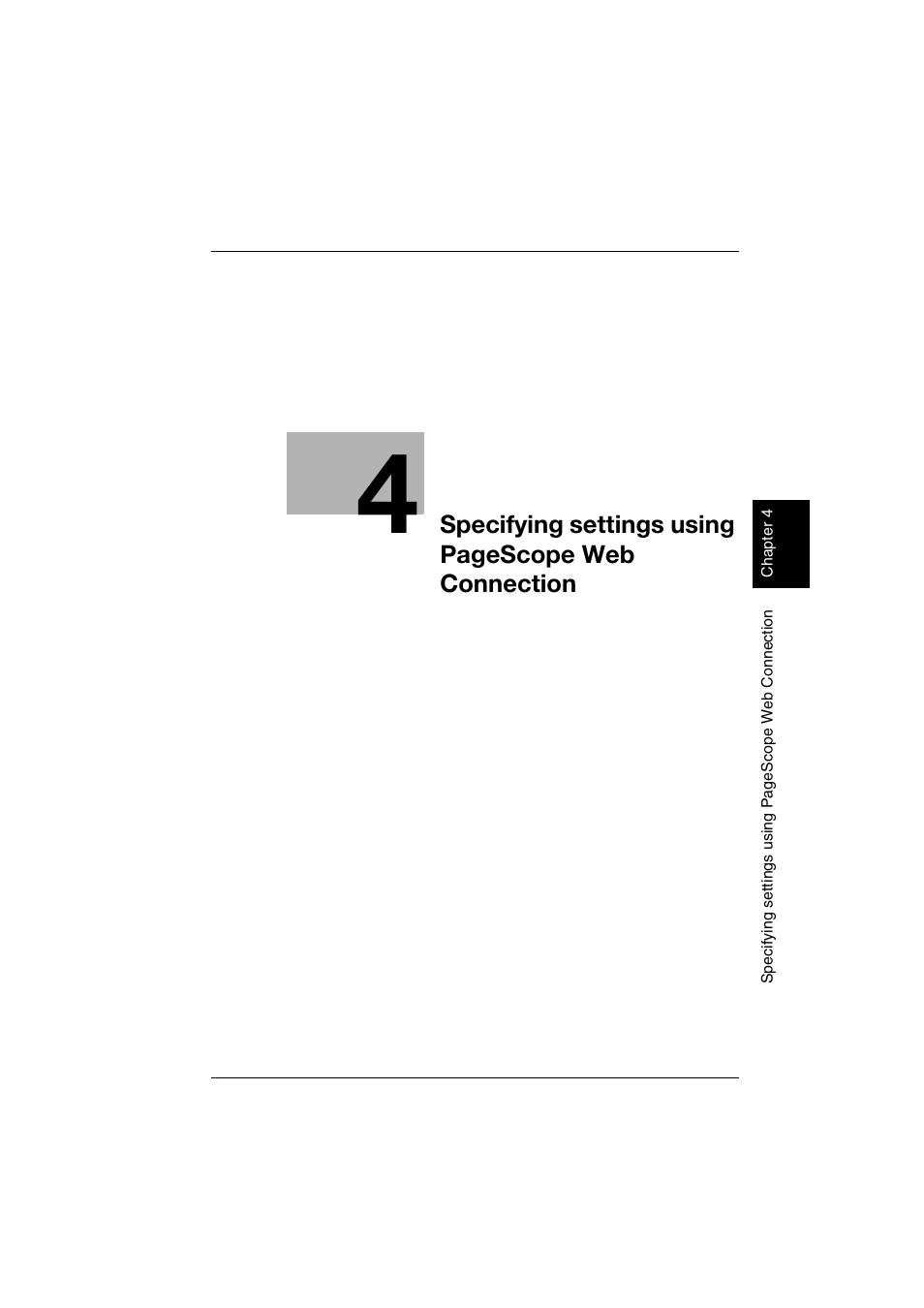 Specifying settings using pagescope web connection | Konica Minolta bizhub C352 User Manual | Page 258 / 392