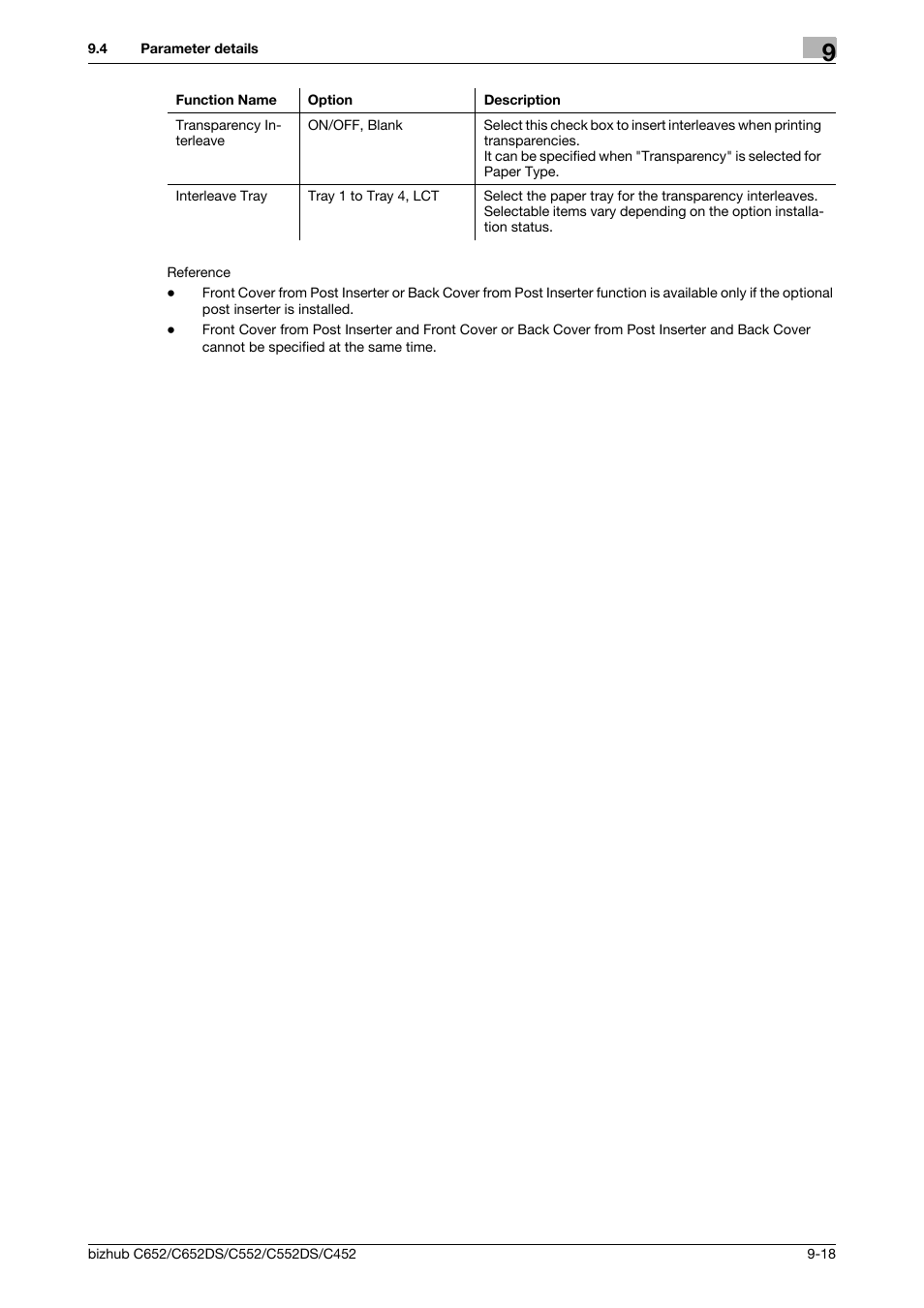 Konica Minolta BIZHUB C652DS User Manual | Page 108 / 312