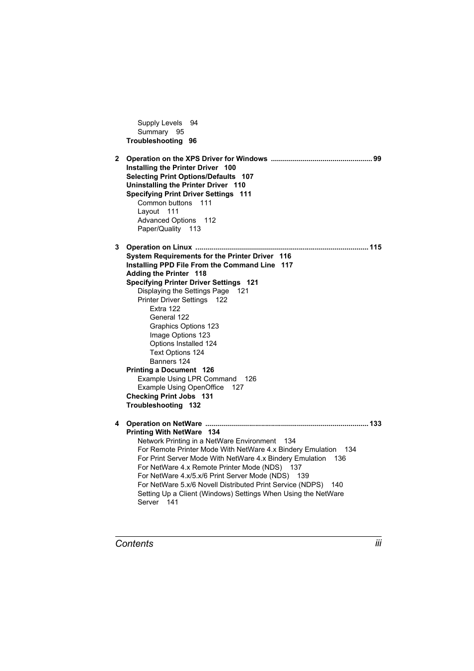 Contents iii | Konica Minolta pagepro 5650 User Manual | Page 13 / 394