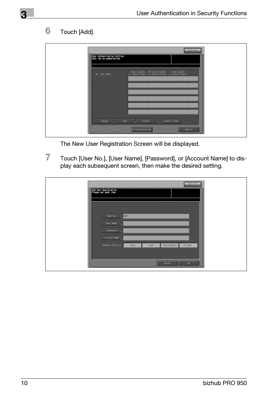 Konica Minolta bizhub PRO 950 User Manual | Page 18 / 82