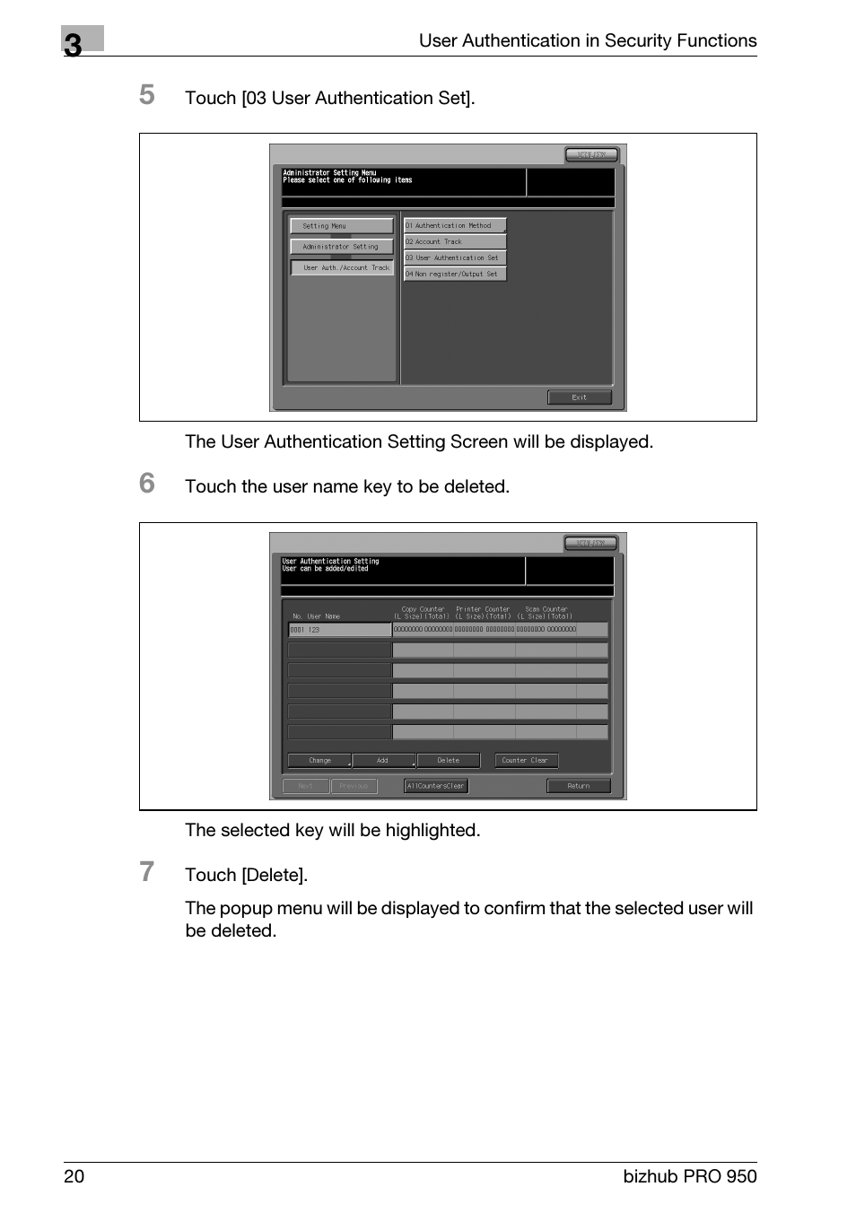 Konica Minolta bizhub PRO 950 User Manual | Page 28 / 82