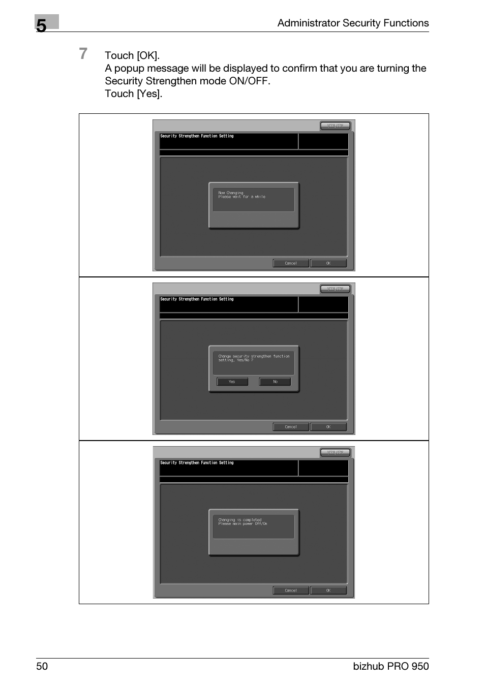 Konica Minolta bizhub PRO 950 User Manual | Page 58 / 82