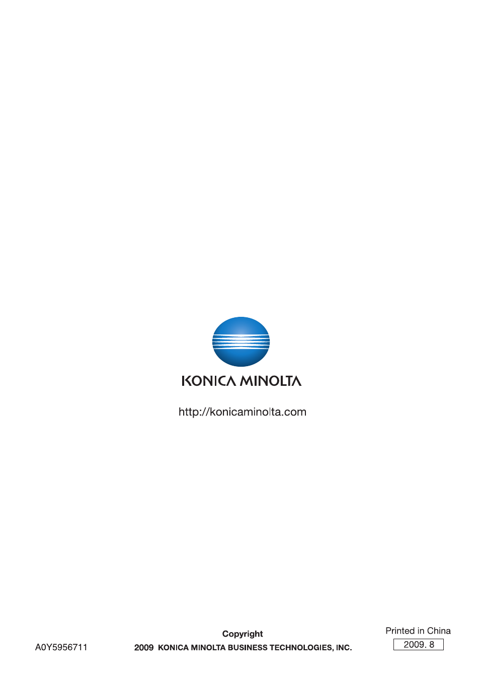 Konica Minolta bizhub PRO 950 User Manual | Page 82 / 82