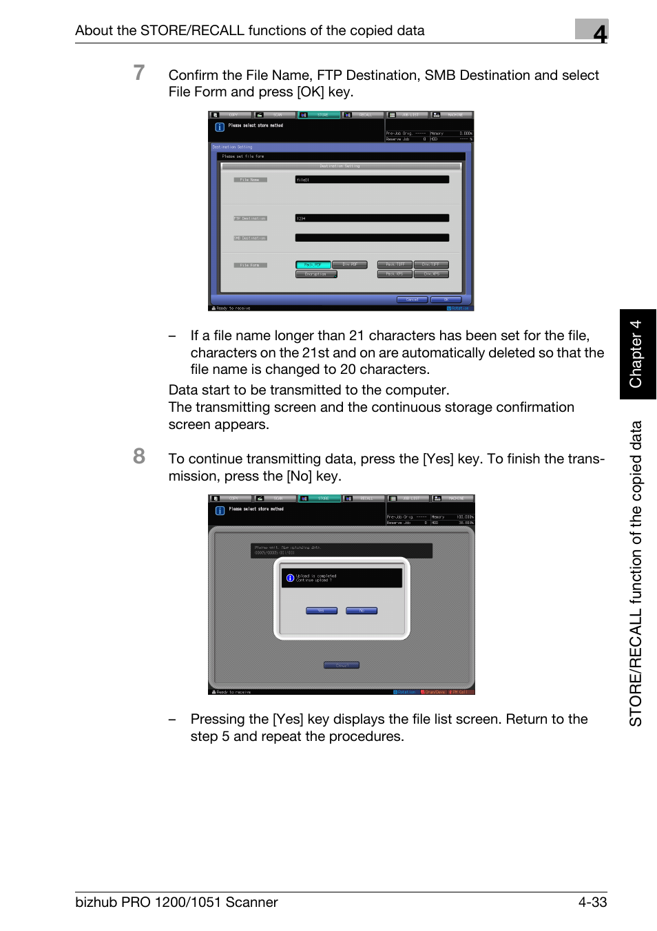 Konica Minolta bizhub PRO 1200 User Manual | Page 64 / 170