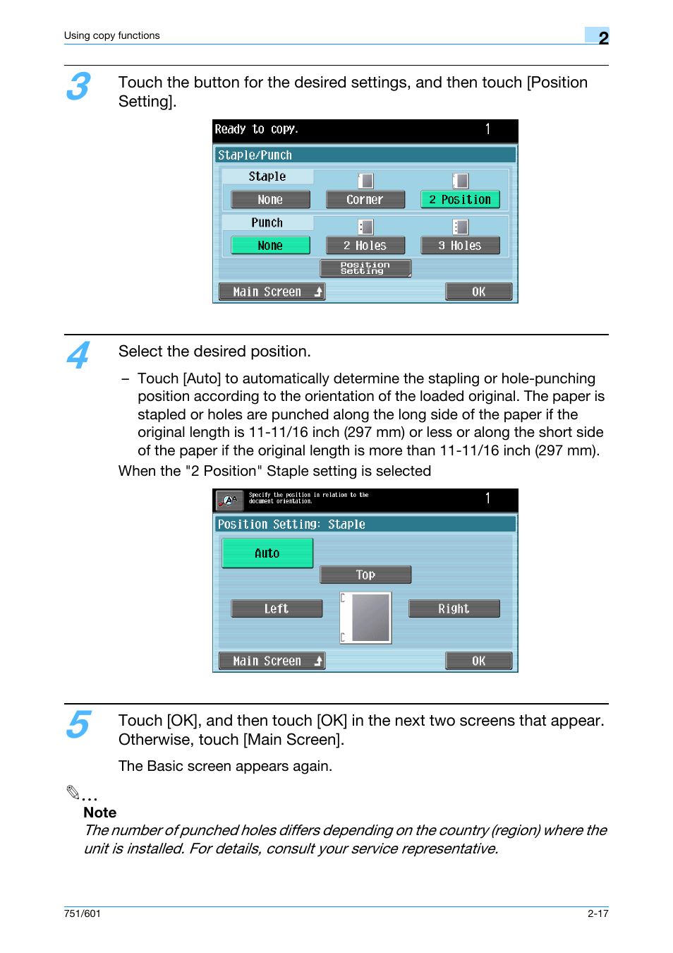Konica Minolta bizhub 601 User Manual | Page 44 / 101