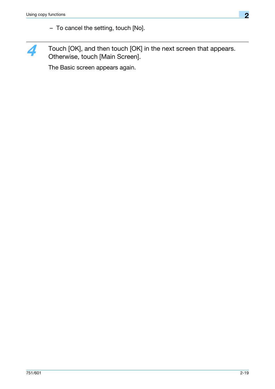 Konica Minolta bizhub 601 User Manual | Page 46 / 101