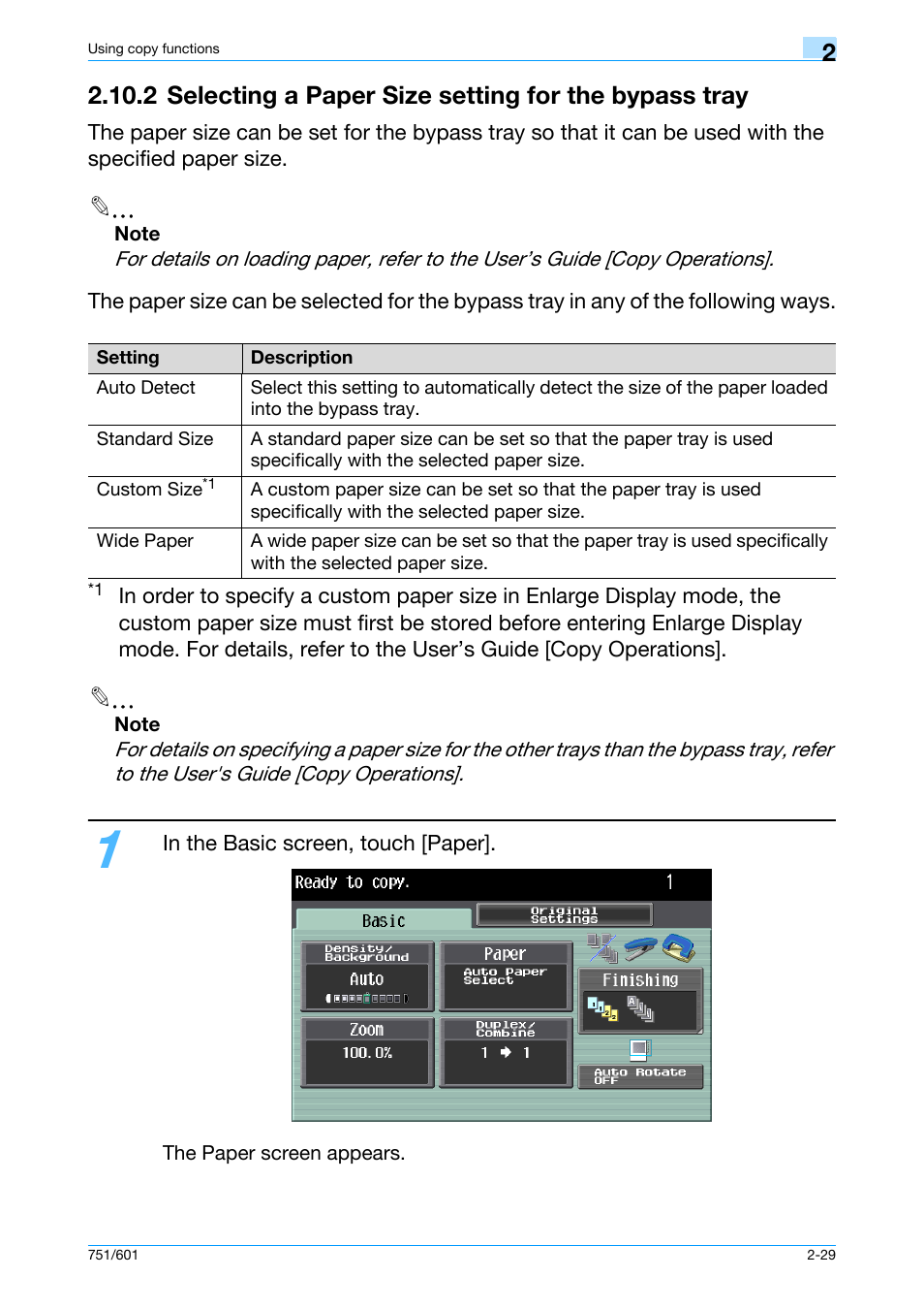 Konica Minolta bizhub 601 User Manual | Page 56 / 101