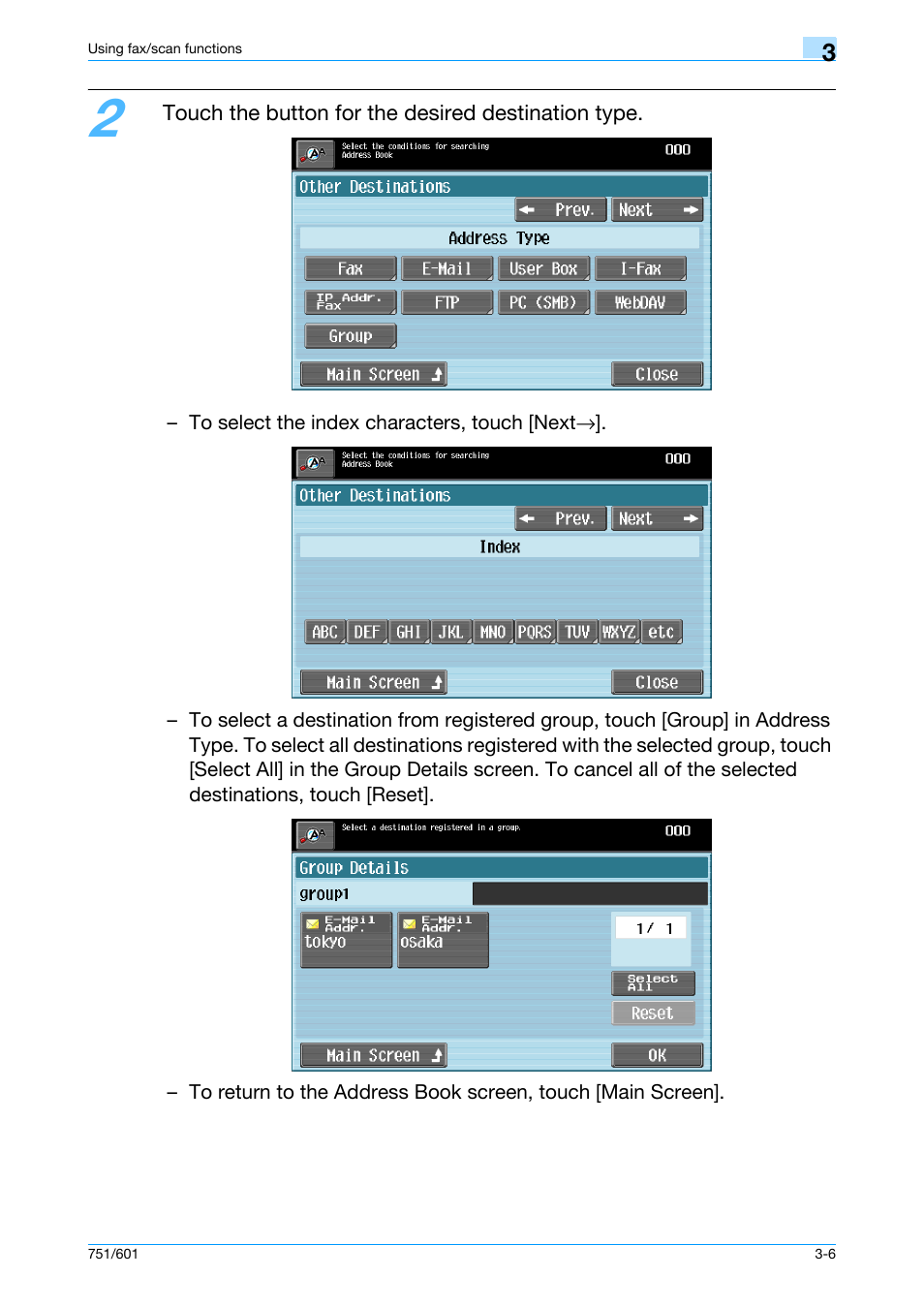 Konica Minolta bizhub 601 User Manual | Page 68 / 101