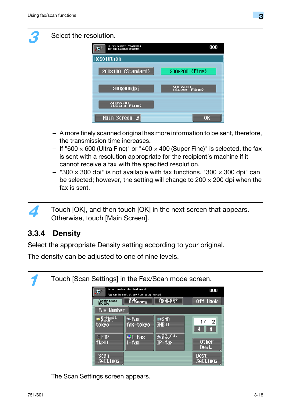 4 density, 4 density -18 | Konica Minolta bizhub 601 User Manual | Page 80 / 101