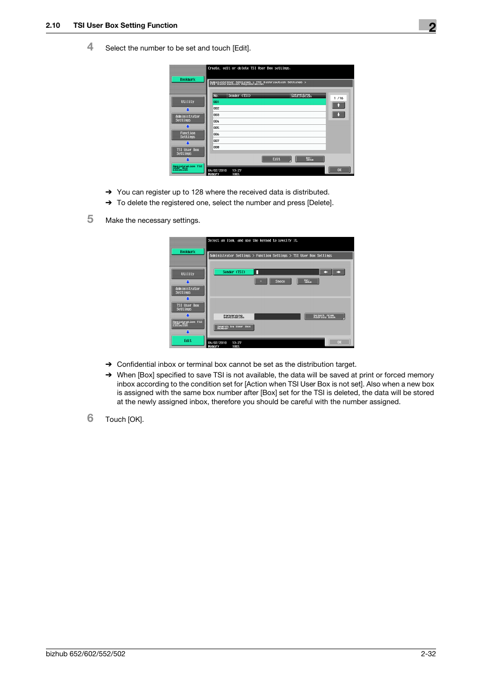 Konica Minolta bizhub 652 User Manual | Page 45 / 56