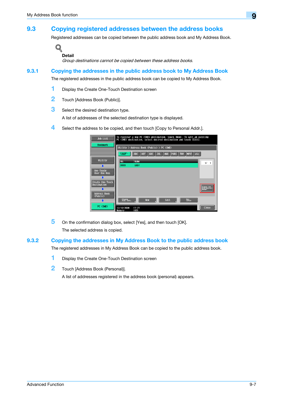 Konica Minolta bizhub 361 User Manual | Page 78 / 84