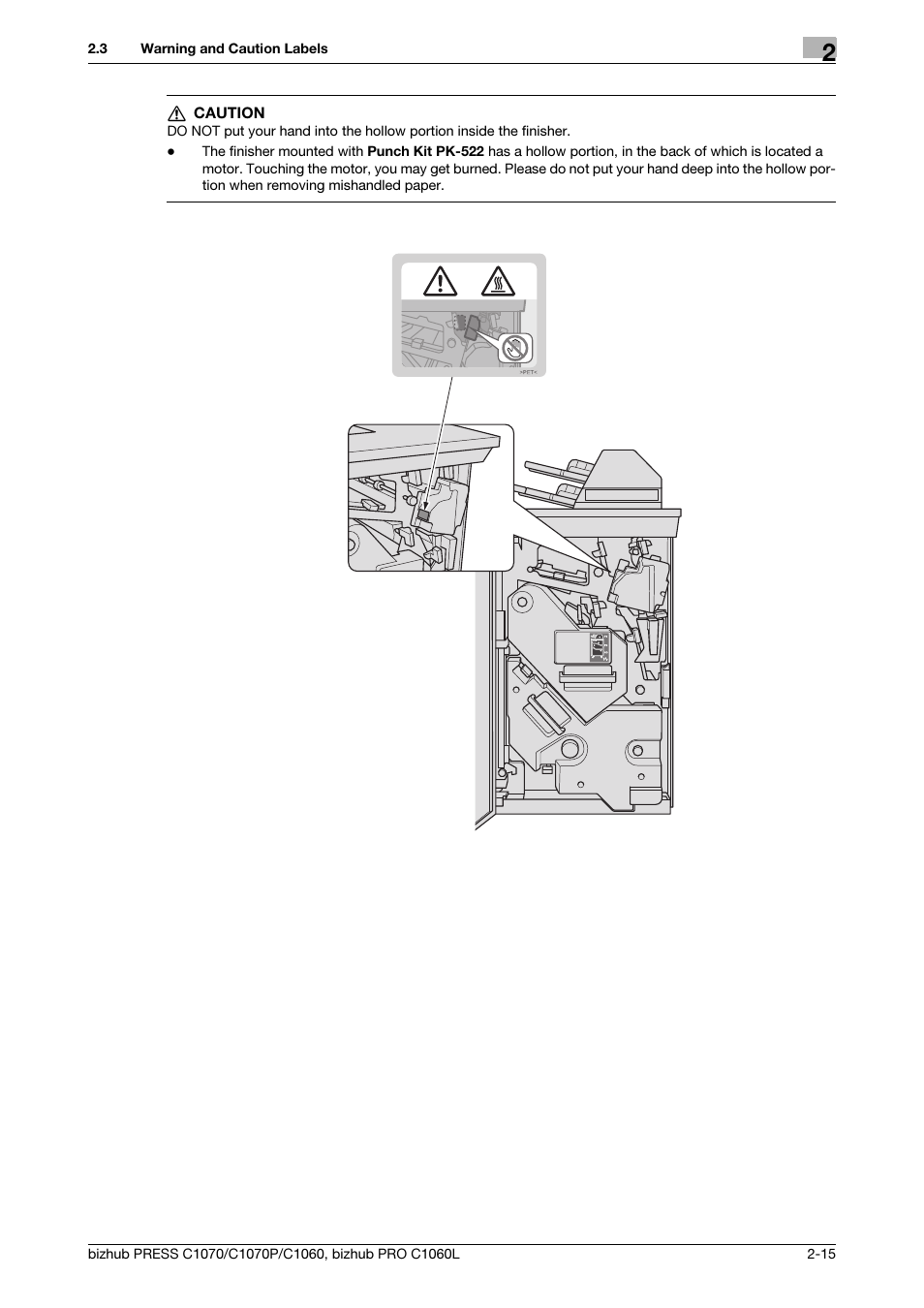 Konica Minolta bizhub PRESS C1070 User Manual | Page 23 / 60