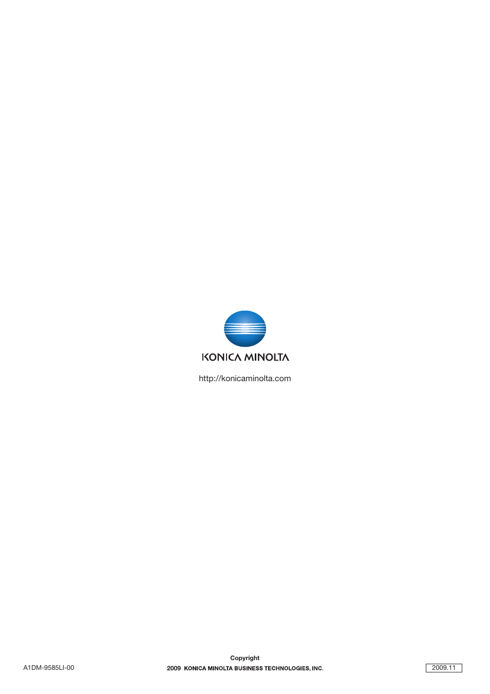 Konica Minolta BIZHUB C652DS User Manual | Page 18 / 18