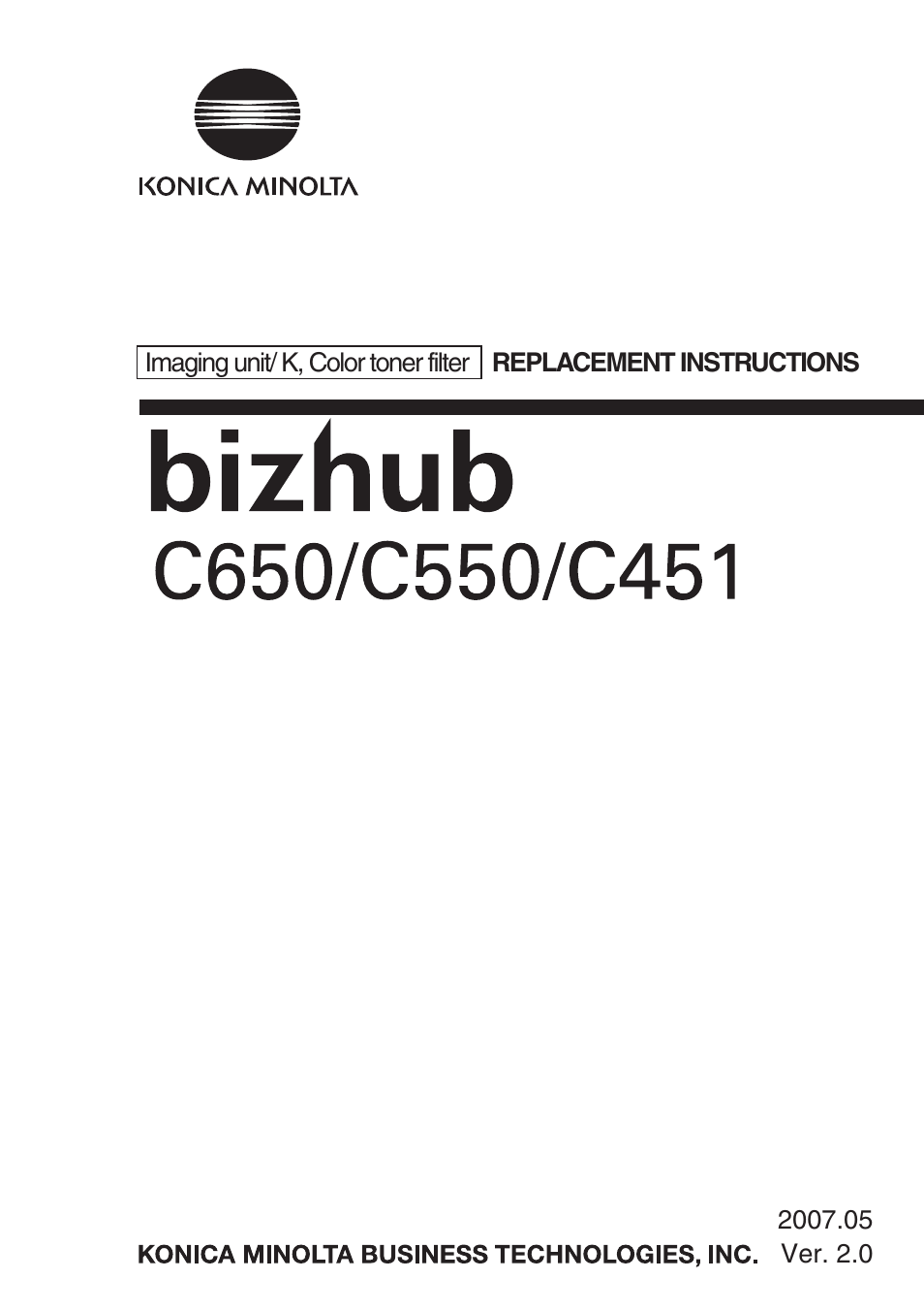 Konica Minolta bizhub C650 User Manual | Page 10 / 37