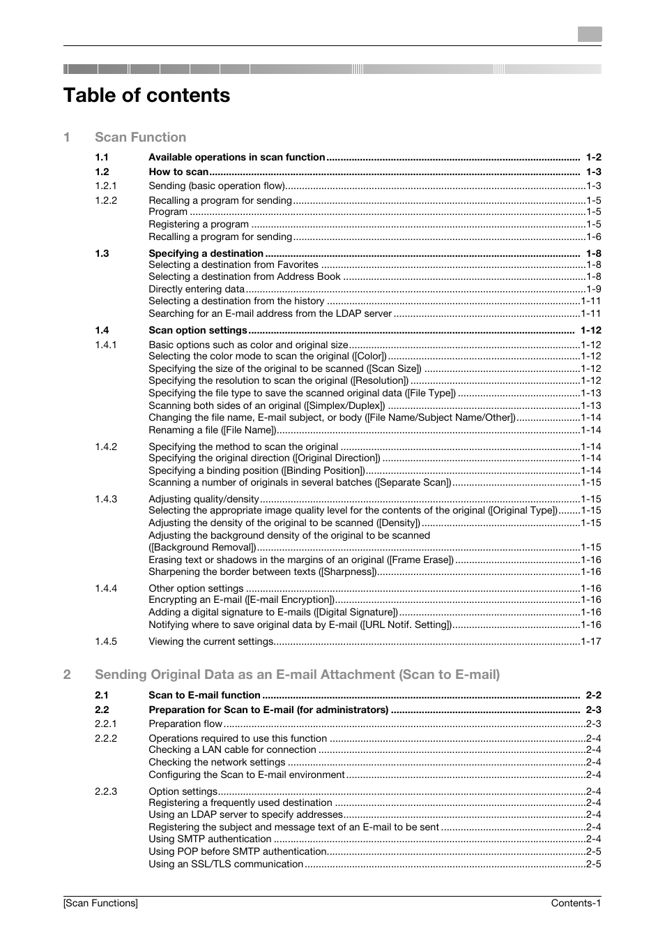 Konica Minolta bizhub 4750 User Manual | Page 2 / 102