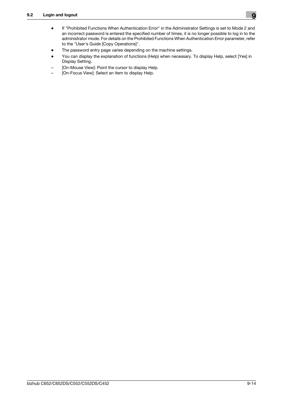 Konica Minolta BIZHUB C652DS User Manual | Page 253 / 300