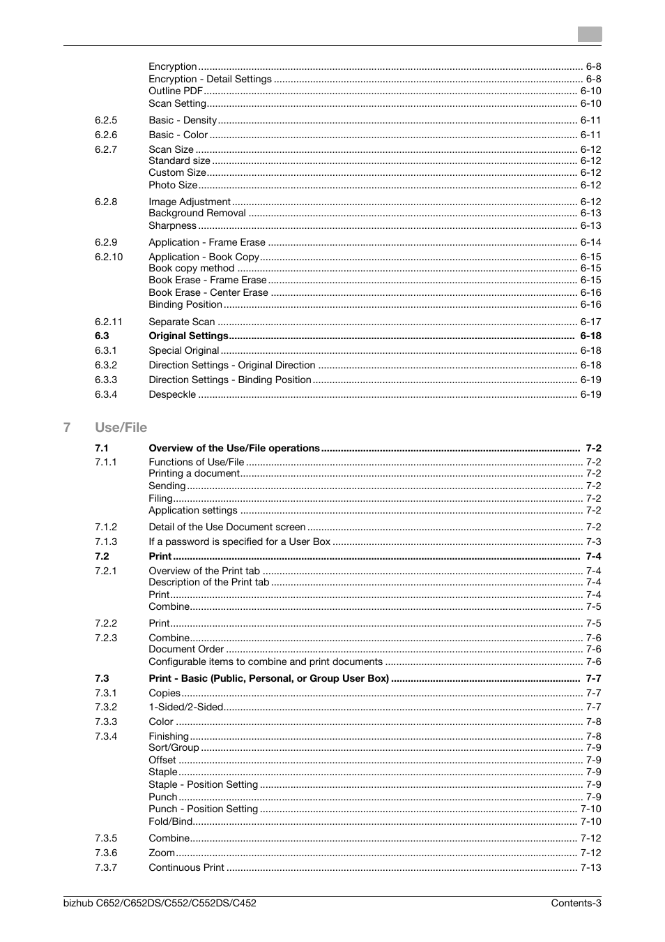 7use/file | Konica Minolta BIZHUB C652DS User Manual | Page 4 / 300
