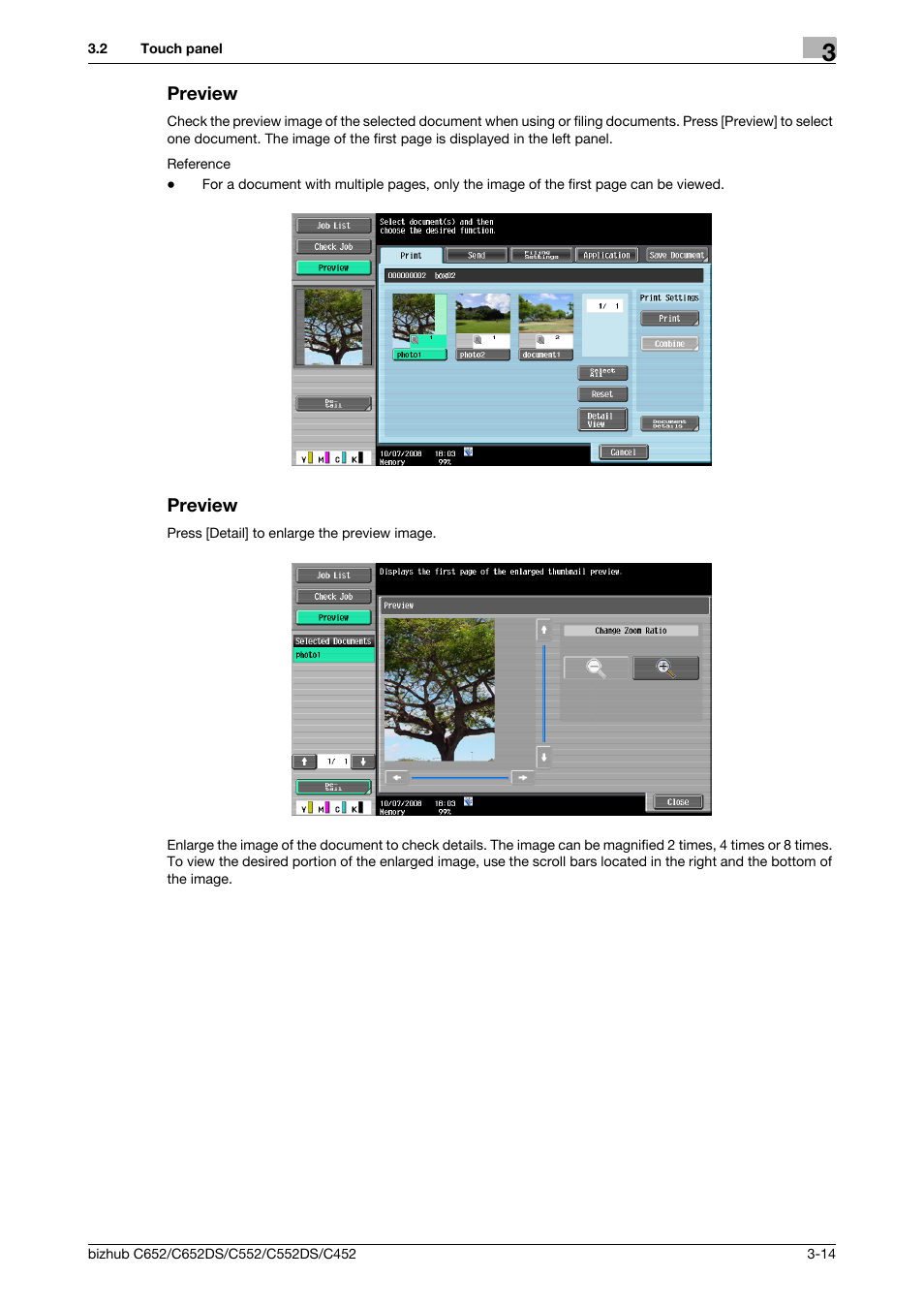 Preview, Preview -14 preview -14 | Konica Minolta BIZHUB C652DS User Manual | Page 43 / 300