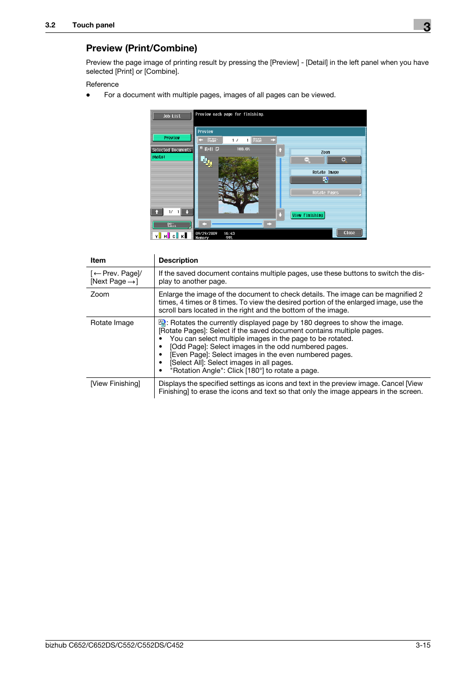 Preview (print/combine), Preview (print/combine) -15 | Konica Minolta BIZHUB C652DS User Manual | Page 44 / 300