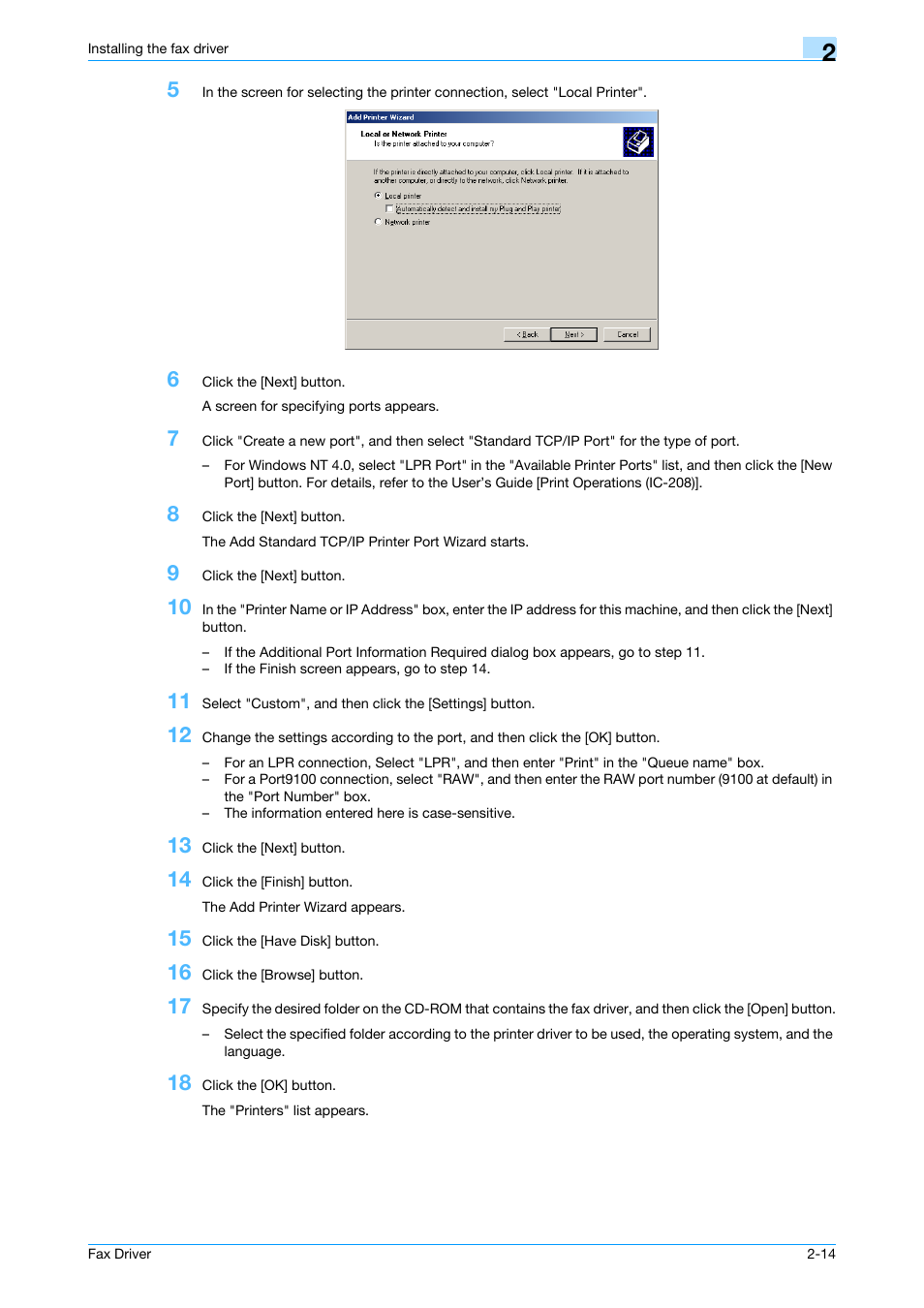 Konica Minolta bizhub 751 User Manual | Page 26 / 69