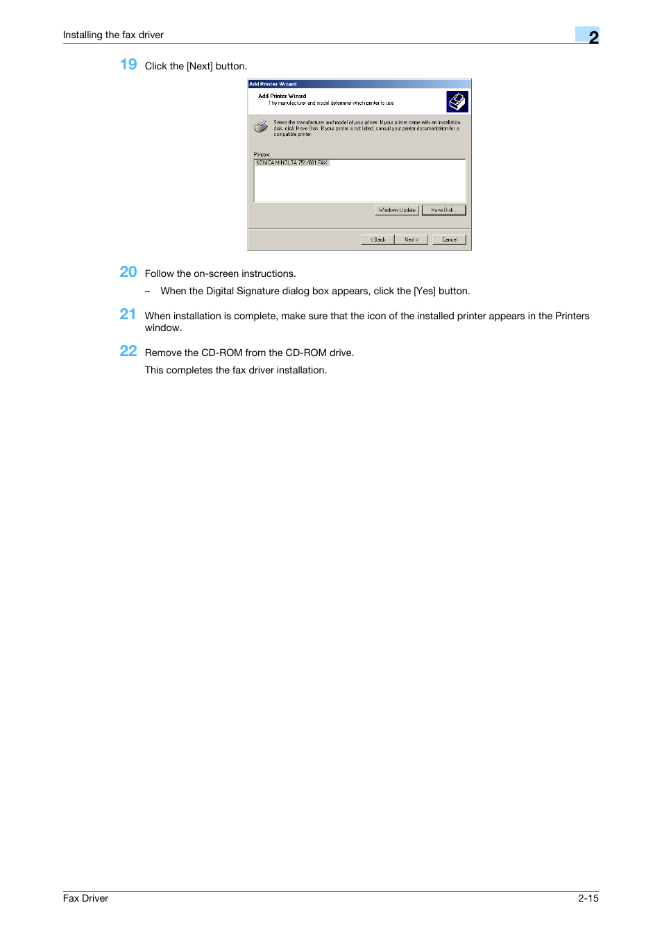 Konica Minolta bizhub 751 User Manual | Page 27 / 69