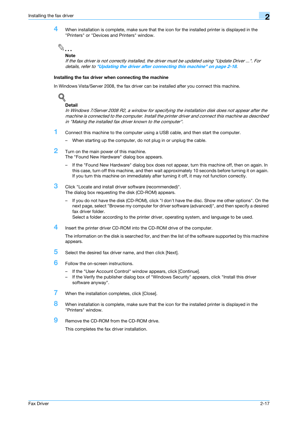 Konica Minolta bizhub 751 User Manual | Page 29 / 69