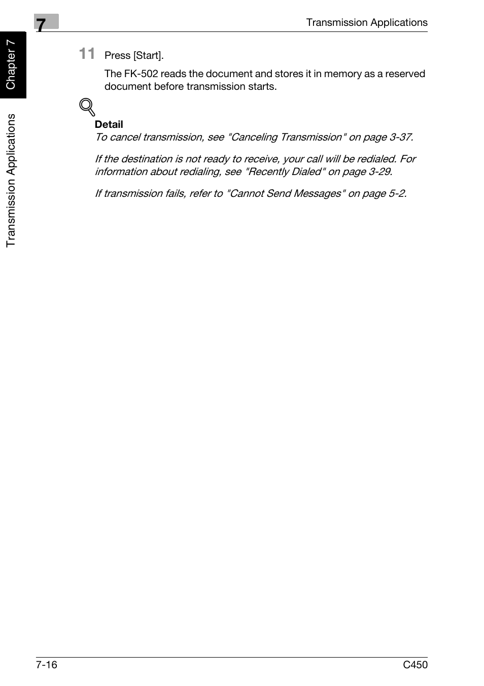 Konica Minolta FK-502 User Manual | Page 153 / 450
