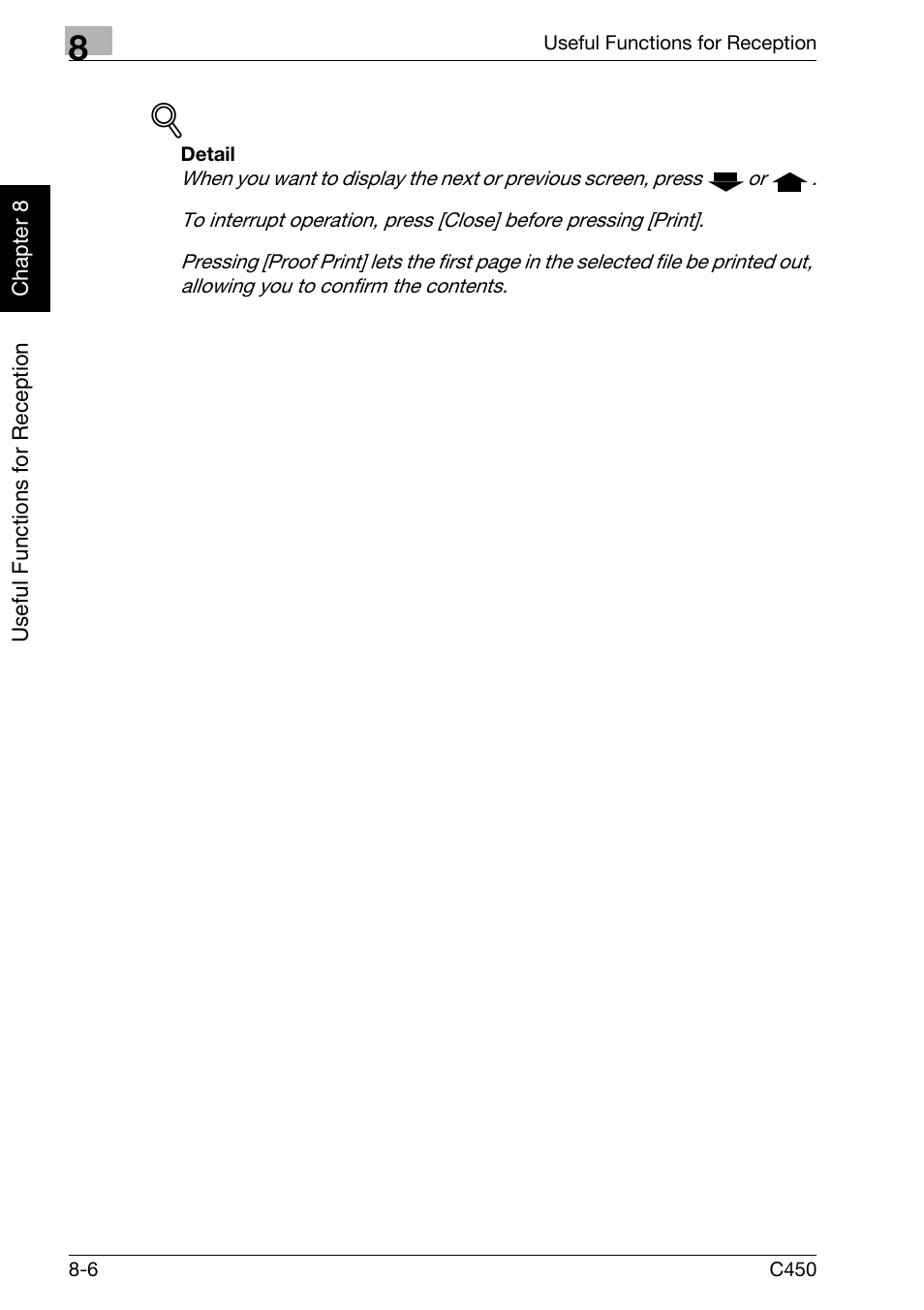 Konica Minolta FK-502 User Manual | Page 191 / 450