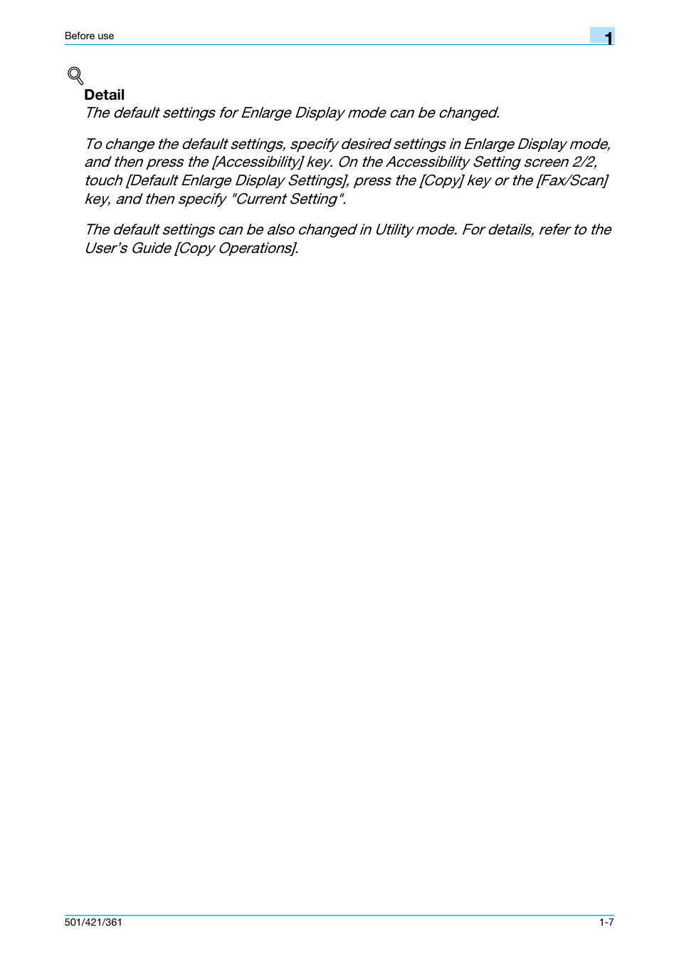 Konica Minolta bizhub 421 User Manual | Page 13 / 103