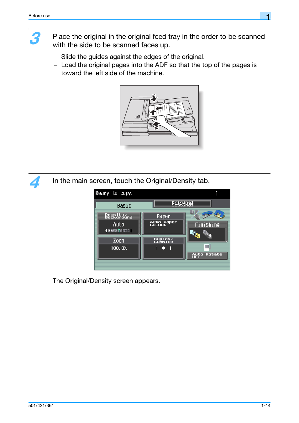 Konica Minolta bizhub 421 User Manual | Page 20 / 103