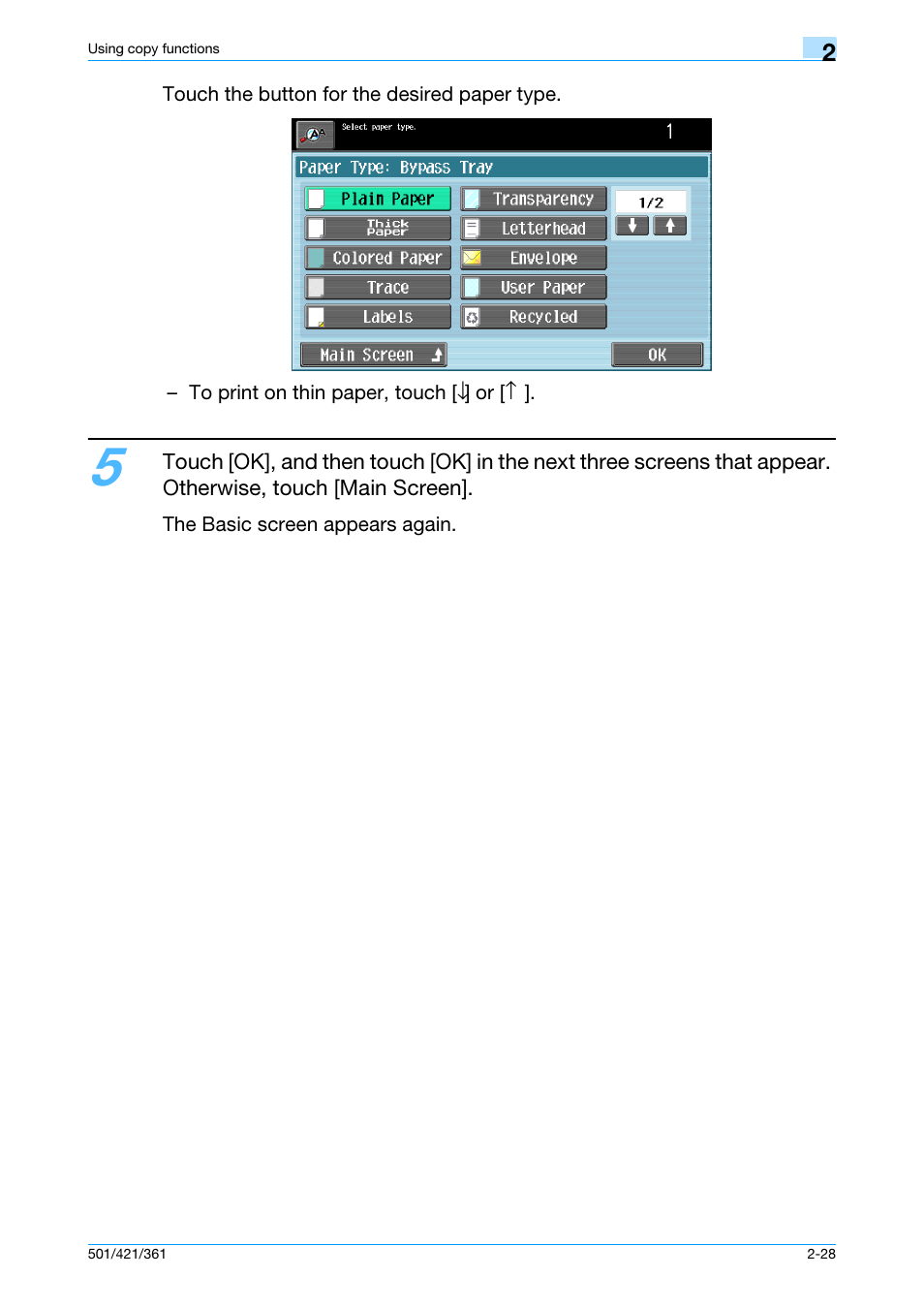 Konica Minolta bizhub 421 User Manual | Page 55 / 103