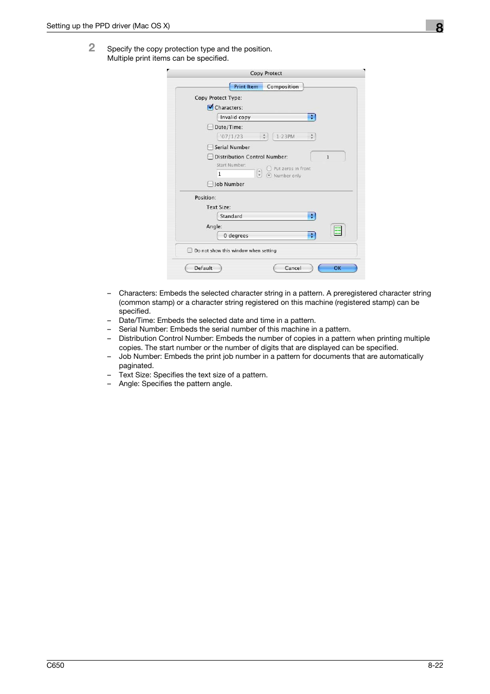 Konica Minolta bizhub C650 User Manual | Page 198 / 303